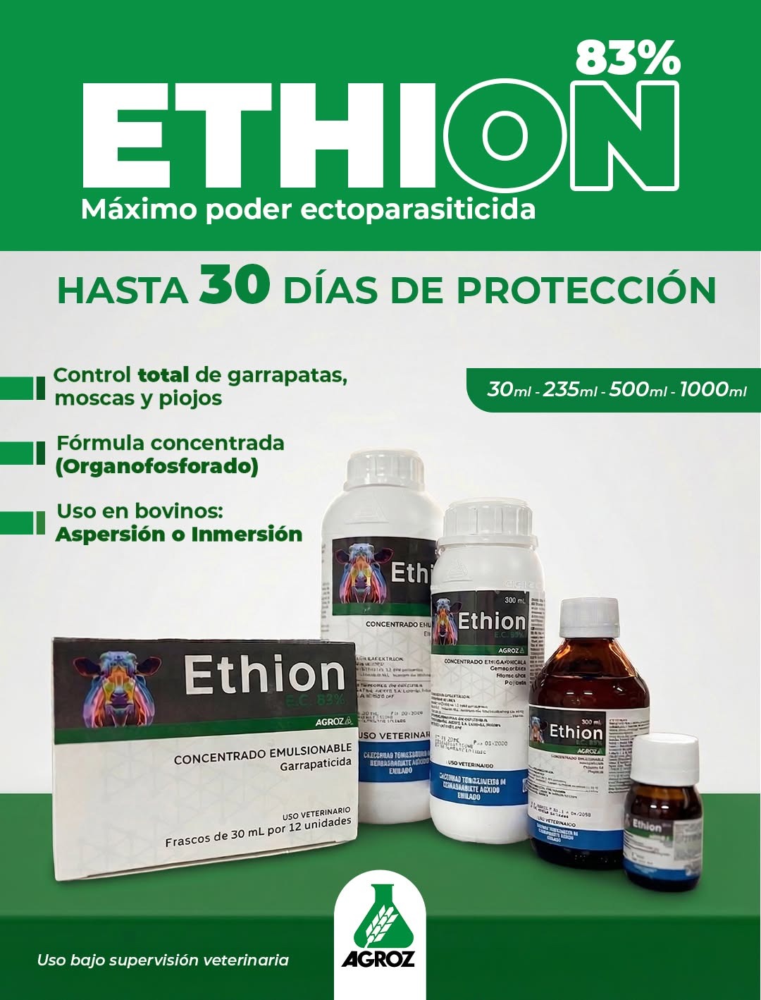 Ethion Ec 83 Bano Garrapaticida